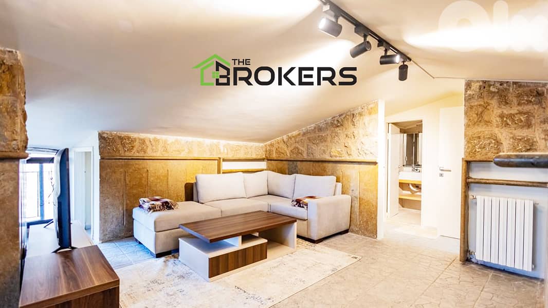 Furnished Chalet for Rent in Faraya شاليه مفروشة للايجار في فاريا 1