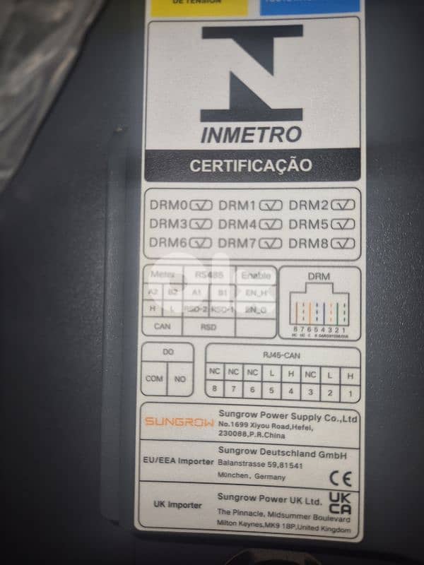 Sungrow Inverter SH6.0RS 3