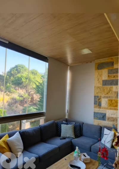 Apartment + Terrace & Garden For Sale In Bsaba شقة للبيع في بسابا