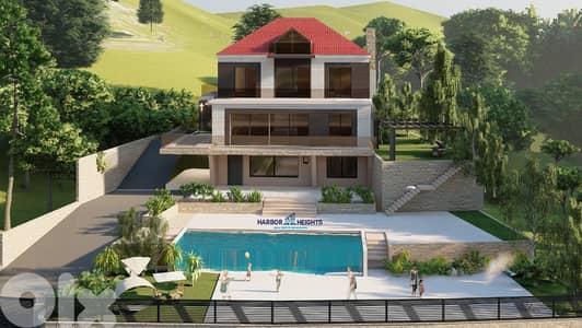 Project underconstruction in Jbeil رض وفيلا قيد الإنشاء