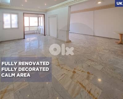 Balconies/Maid’s Room/24/7 Elevator/Bir Hassan/بير حسن . REF#UK131542 !