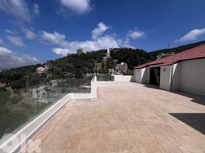 Roof Apartment for Sale in Bharsaf – 240 sqm - Sea and Mountain View