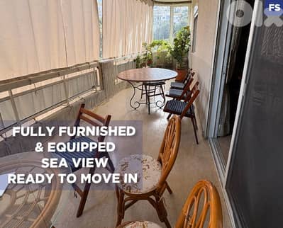Fully Furnished Sea-View Apartment in Kfaryassine/كفرياسينREF#FS130075