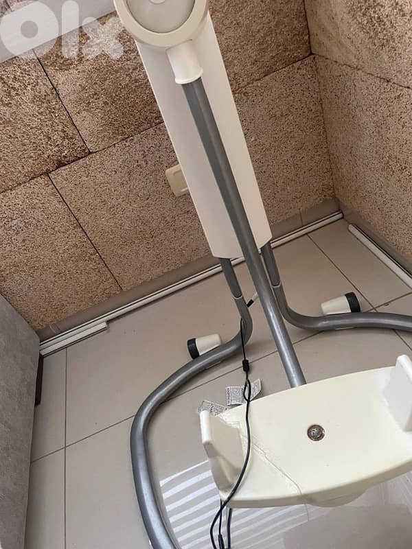 Baby swing, sanitizer, bottle warmer, exercoser 3