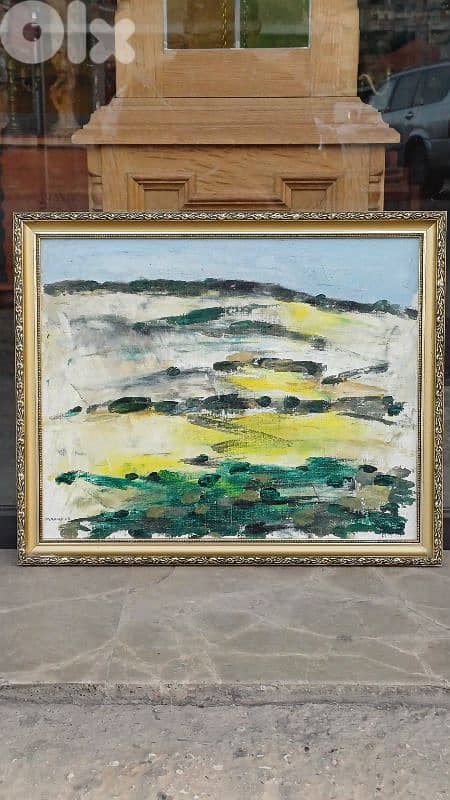 لوحة رسم زيتي اوروبية 2