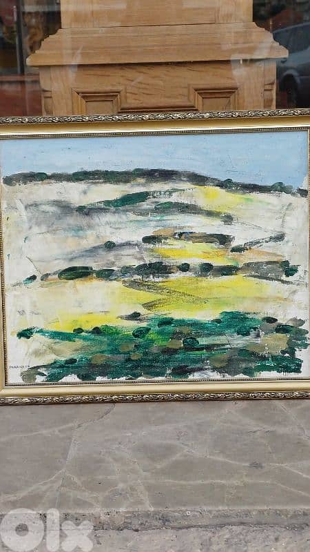 لوحة رسم زيتي اوروبية 3