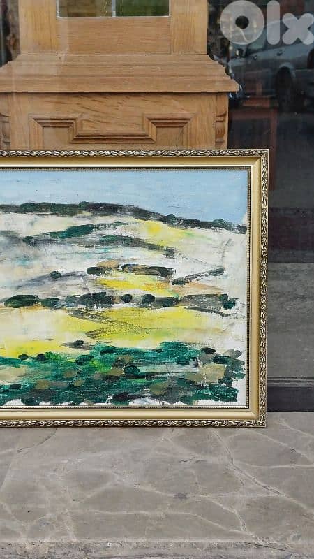 لوحة رسم زيتي اوروبية 4