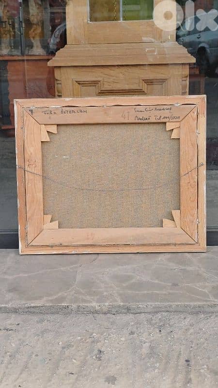 لوحة رسم زيتي اوروبية 8