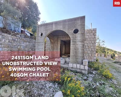 Unobstructed View - Swimming Pool in Aamchit/عمشيت REF#RB128102