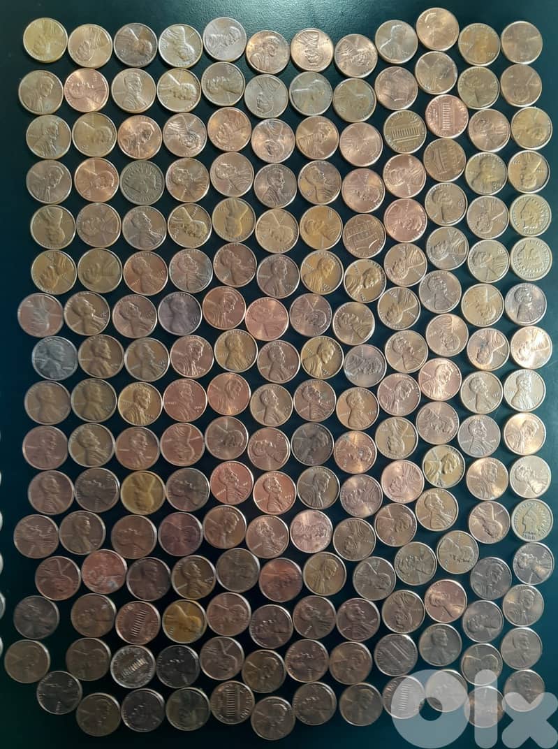 Vintage couins. Qaurters, US coins, germany coins, deutche 2