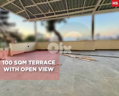 1 big Terrace-sea view/MAZRAAT YACHOUH/مزرعة يشوع ! REF#HS131502 !