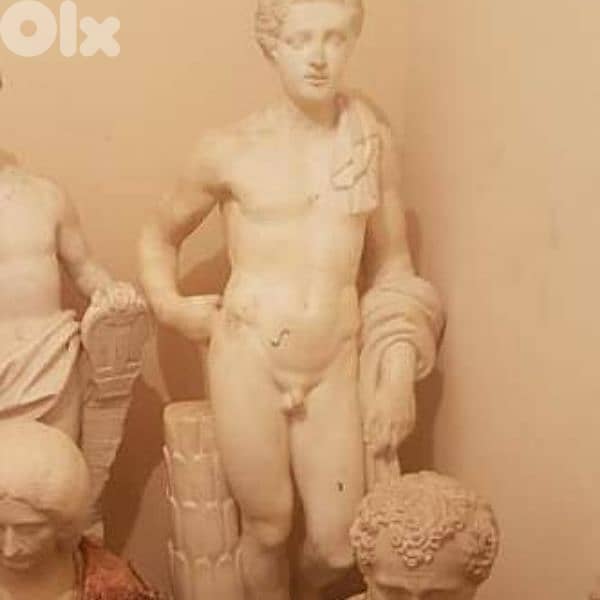 Imposing 19th-century life size Statue 2