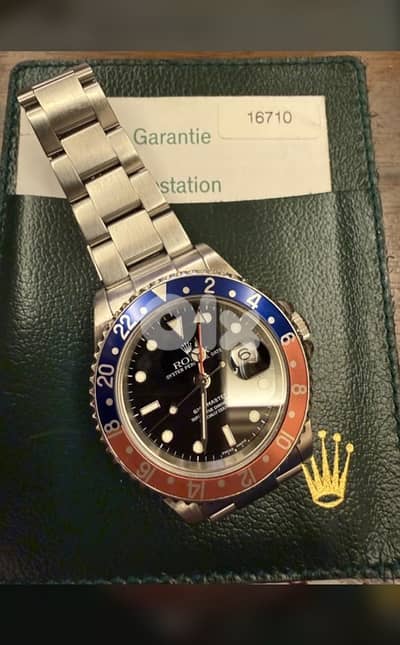 the rolex pepsi