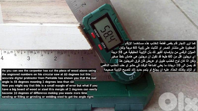 Digital Protractor 15$ from Parkside (very accurate) 2