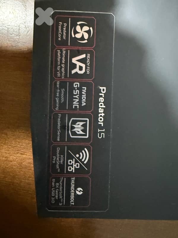 Predator 15 G9-593-76H0 / Abyssal Black 7