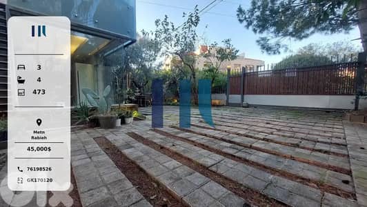 super delux apartment for rent in matn - rabieh