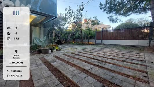 super delux apartment for sale in matn - rabieh