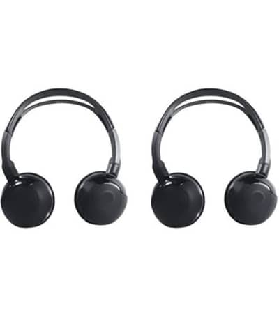 Two Dual channel Infrared wireless stereo headphones