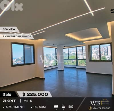 Stunning 150 SQM Apartment for SALE in Zikrit!