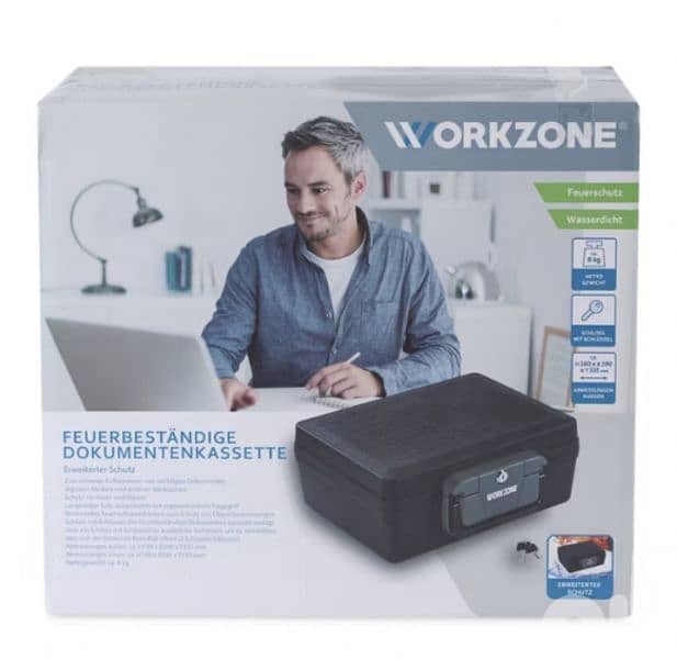 Workzone Fireproof & Waterproof Document Case/ 5$ delivery 7