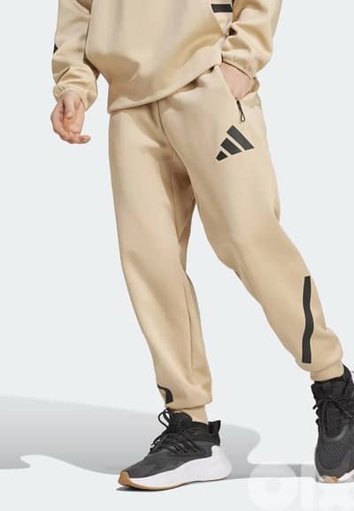 Z. N. E. TRACKSUIT BOTTOMS, BEIGE  ( Medium )