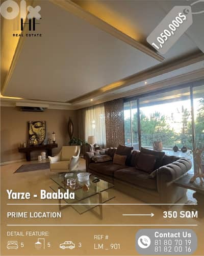 Apartment for Sale in Yarze -  شقة فاخرة للبيع في يرزة
