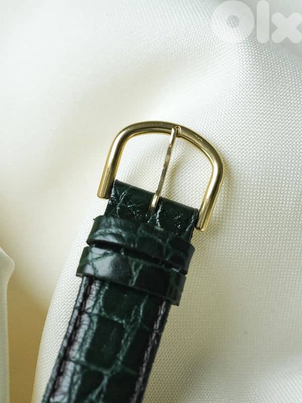 Omega - De Ville extra plate Gold plated tapestry dial - 1980s 10