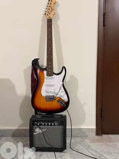 unused electric guitar
