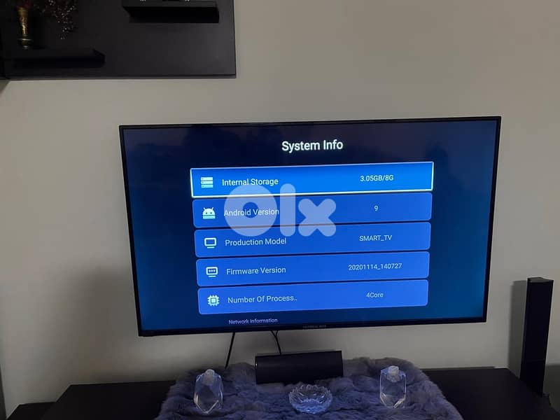 General box 58 inch smart tv 1