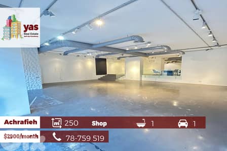 Achrafieh / Tabaris 250m2 | Shop / Showroom | Excellent Condition | WI
