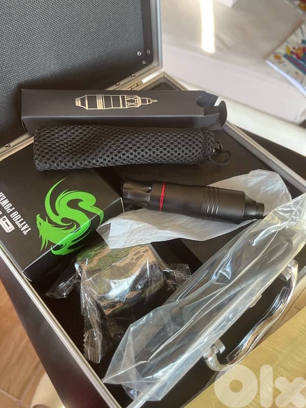 dragon hawk body tattoo machine تاتو جسم 1