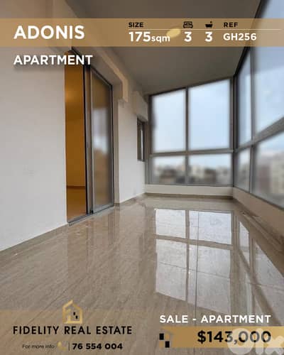 Apartment for sale in Adonis GH256 شقة  للبيع في أدونيس