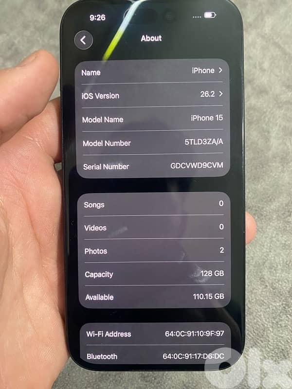 iphone 15 450$ 2sim 2