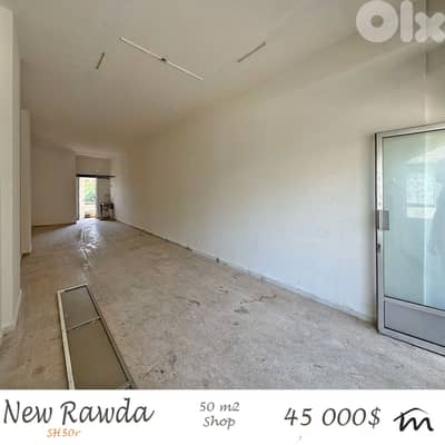 New Rawda | Open Space 50m² Shop | Ground Floor | Underground Parking