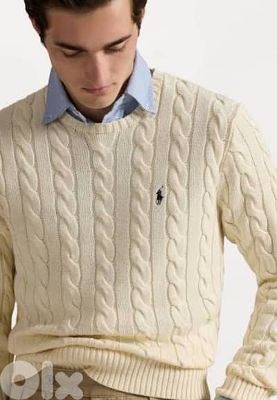 BRAND NEW ralph lauren cable knit sweater