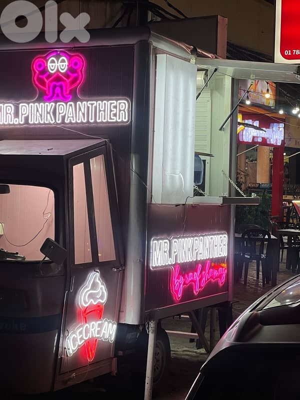 للبيع توكتوك قهوة / آيس كريم جاهز للشغل 2