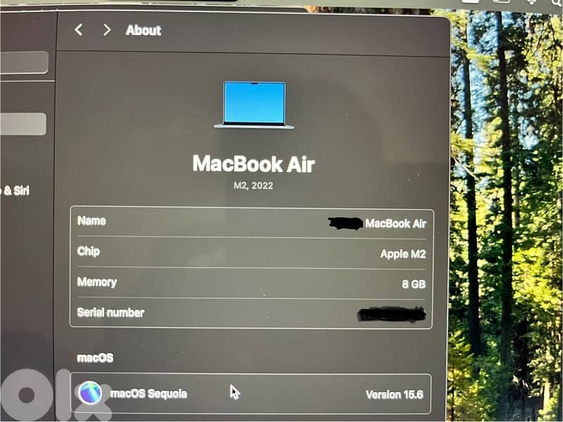 macbook air m2 6