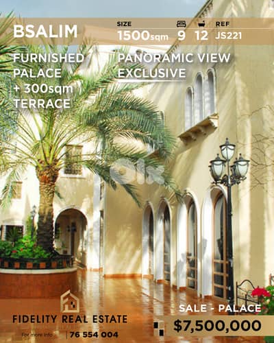 Palace for sale in Bsalim JS221 قصر  للبيع في بصاليم