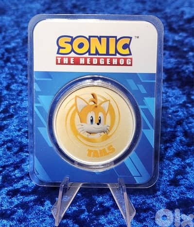 A unique colored silver piece from Sega Mega