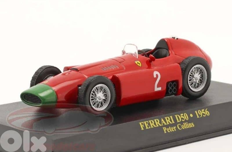 Ferrari D50 (Peter Collins) 1956 diecast car model 1;43. 1