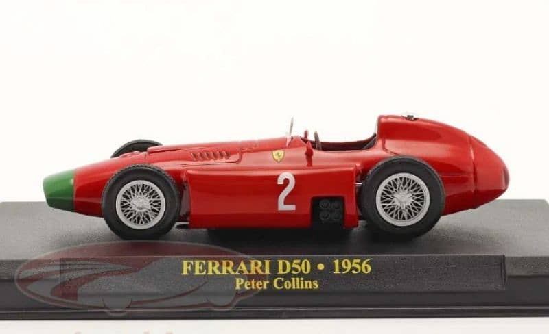 Ferrari D50 (Peter Collins) 1956 diecast car model 1;43. 2