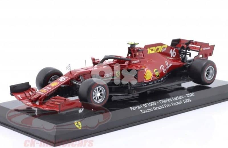 Ferrari SF1000 (1000th Race) C. Leclerc diecast car model 1;24 1