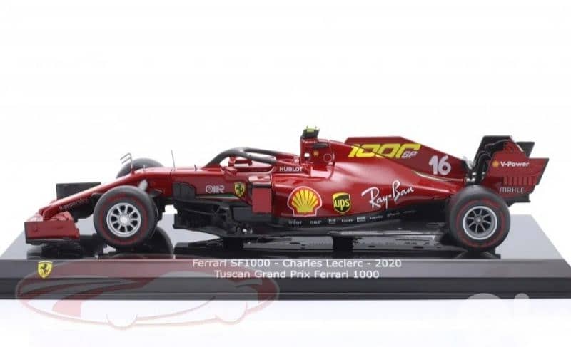 Ferrari SF1000 (1000th Race) C. Leclerc diecast car model 1;24 2