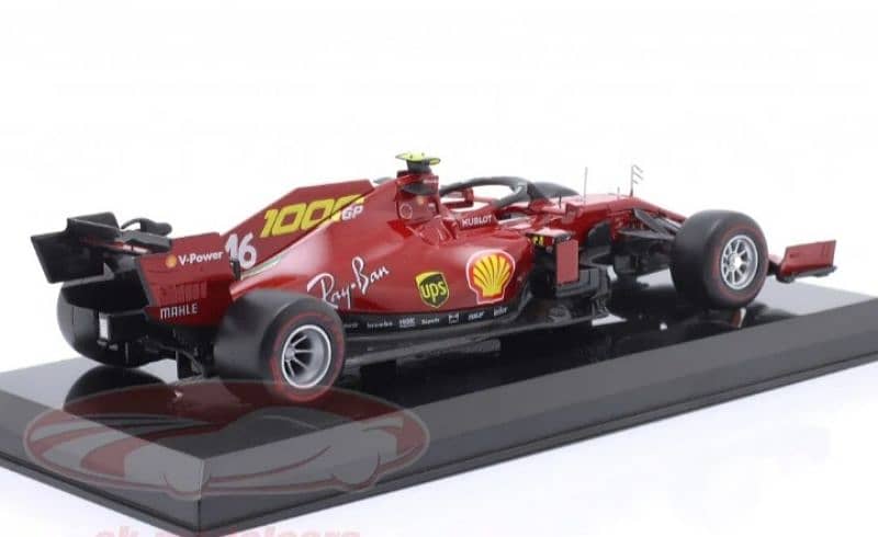 Ferrari SF1000 (1000th Race) C. Leclerc diecast car model 1;24 3