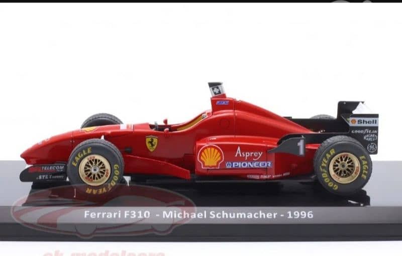 Ferrari F310 (M. Schumacher 1996) diecast car model 1;24 2
