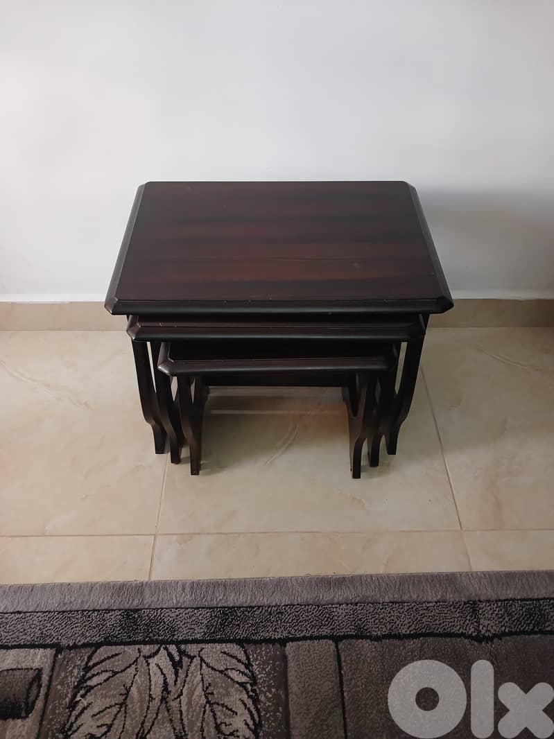 Living room+ carpet + curtains + table set 3