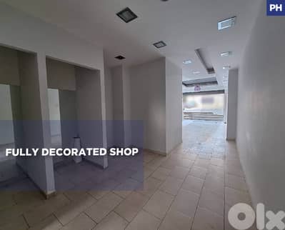 Fully Decorated Shop Ready for Rent, Mansourieh/منصورية REF#PH131593