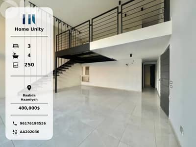 brand new duplex for sale in hazmieh - mar takla