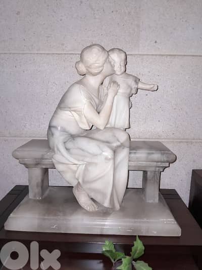 تمثال  انتيك مرمر شغل يد