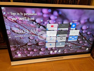 75" SMART Board 6075 - 4K Interactive Touch Screen Whiteboard (iQ)